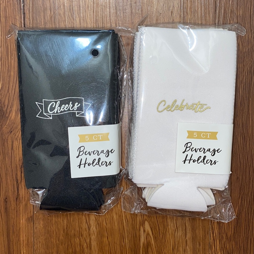 Bride & Groom Beverage Holders